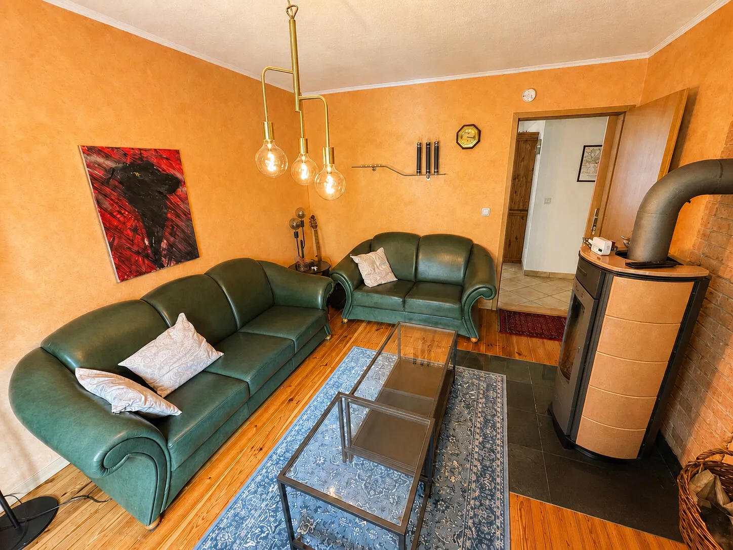 EG Wohnzimmer Kaminzimmer Ansicht 2