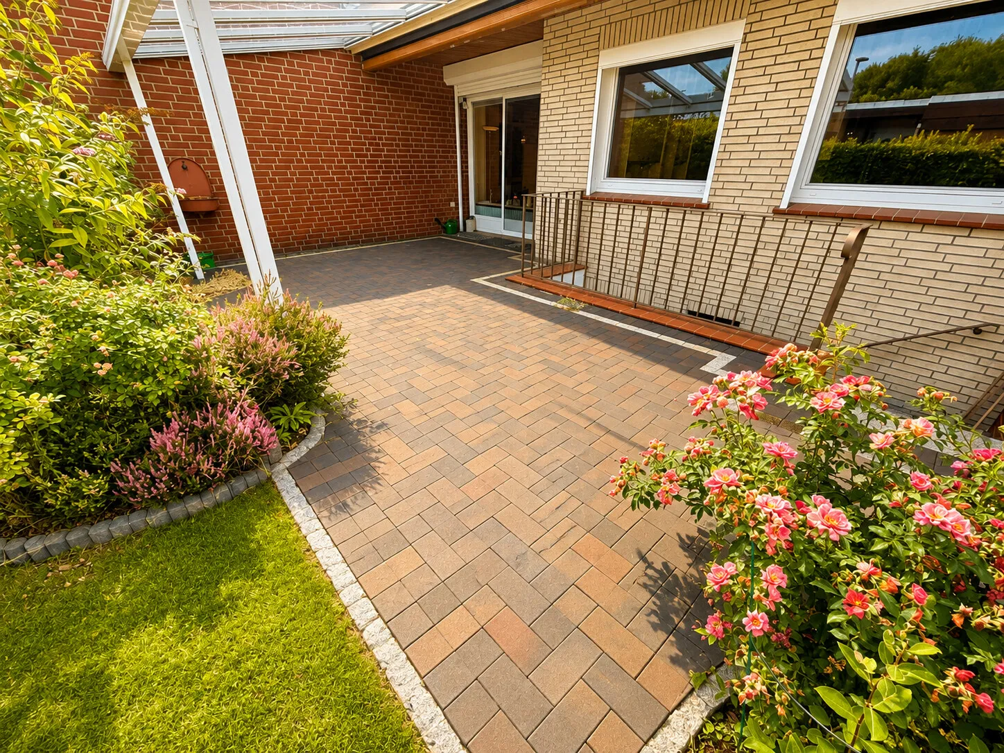 Überdachte Terrasse