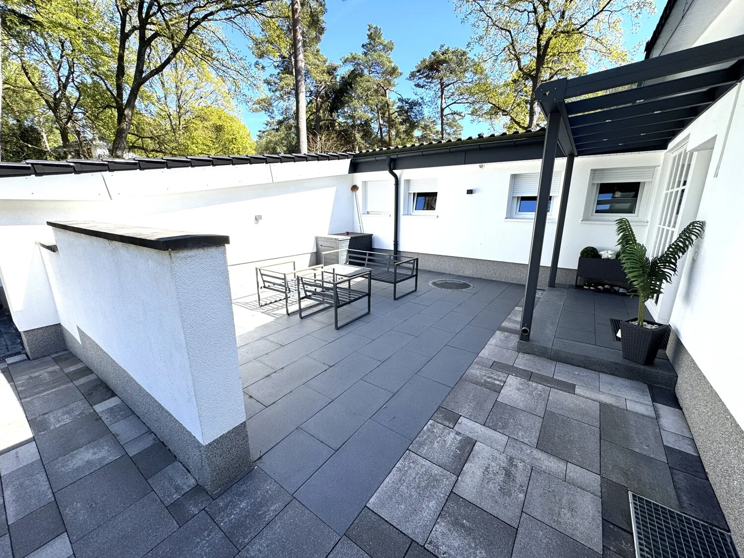 Eingangsbereich mit Sitzecke