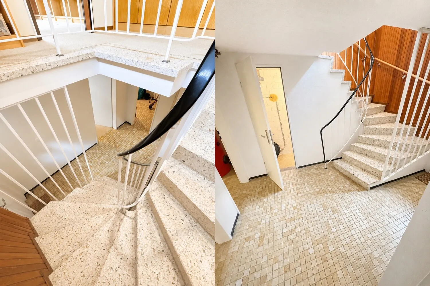 Kellertreppe und Flur Keller