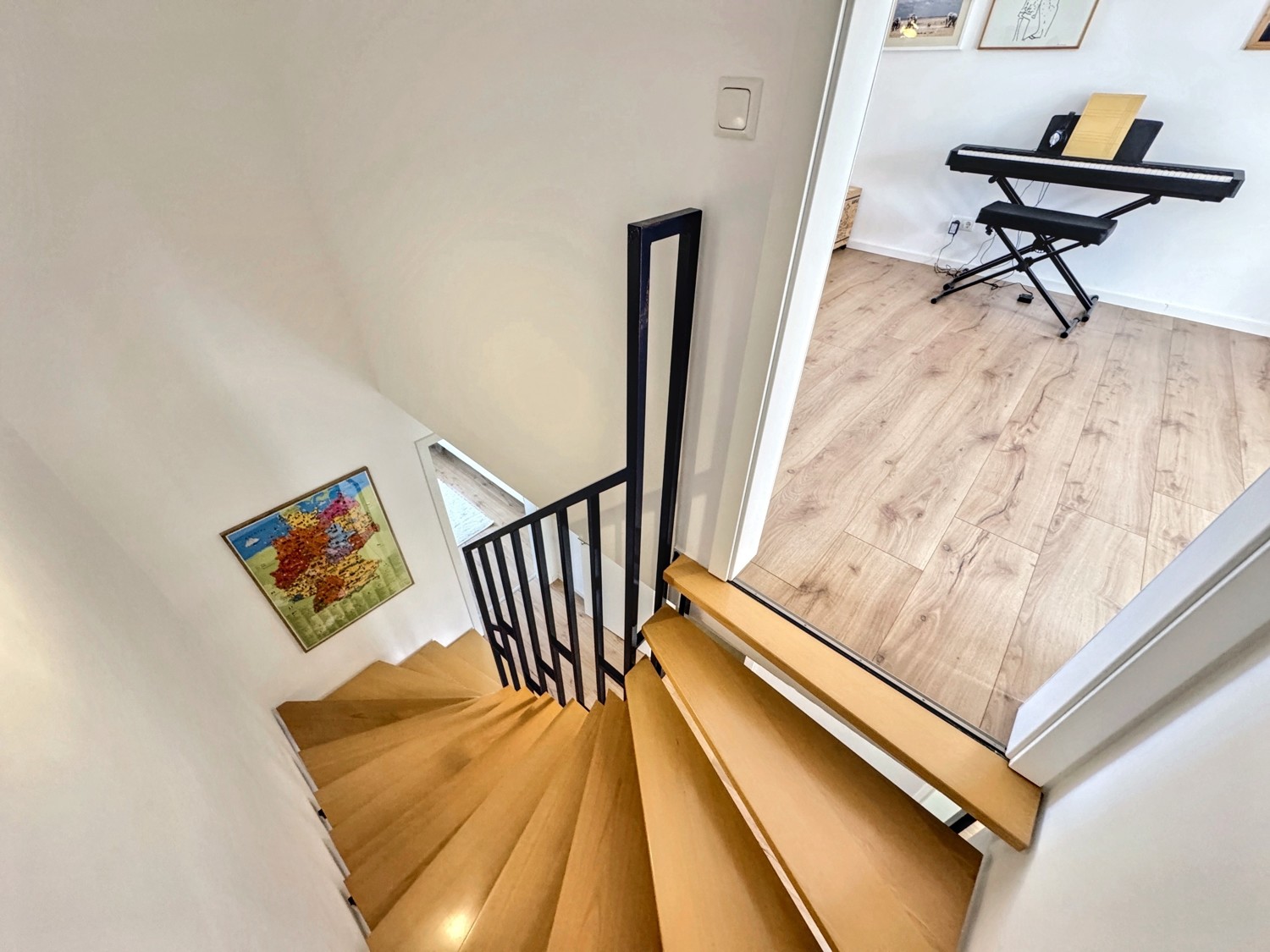 Treppe in das DG