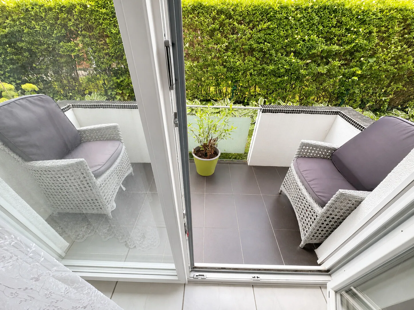 Terrasse Schlafzimmer