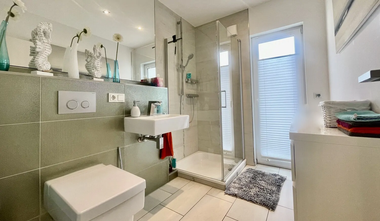 Gäste WC mit Dusche