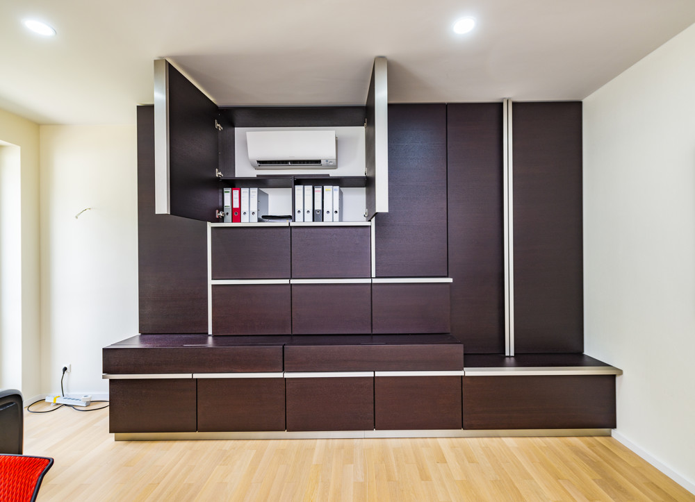 Einbauschrank mit Klimagerät