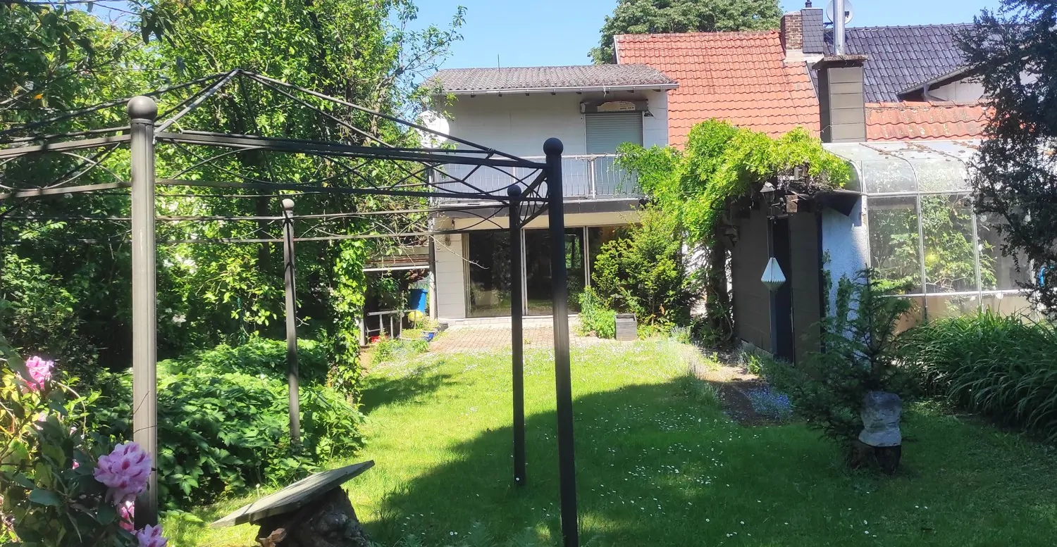 Sicht aus dem Garten