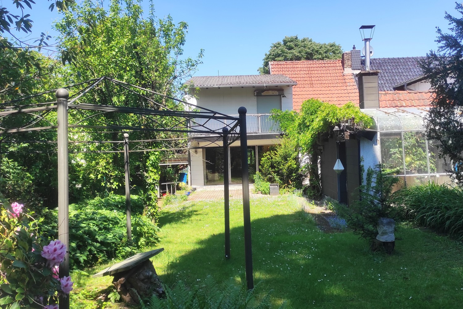 Sicht aus dem Garten