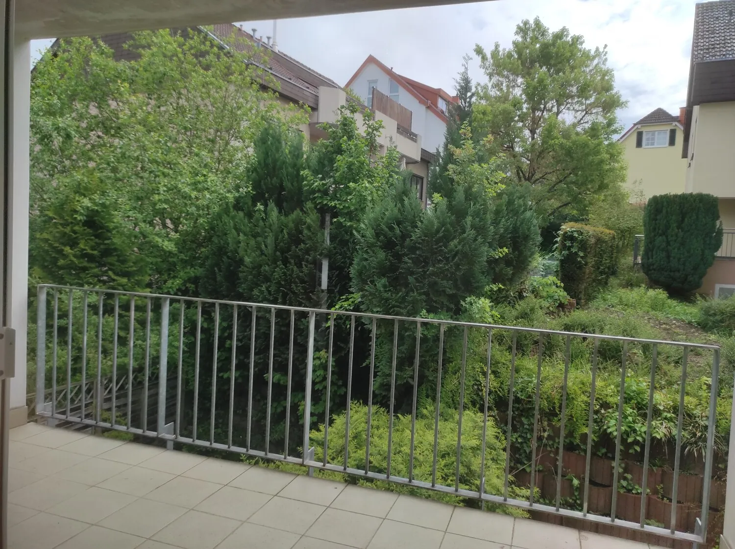 Ausblick ins Grüne