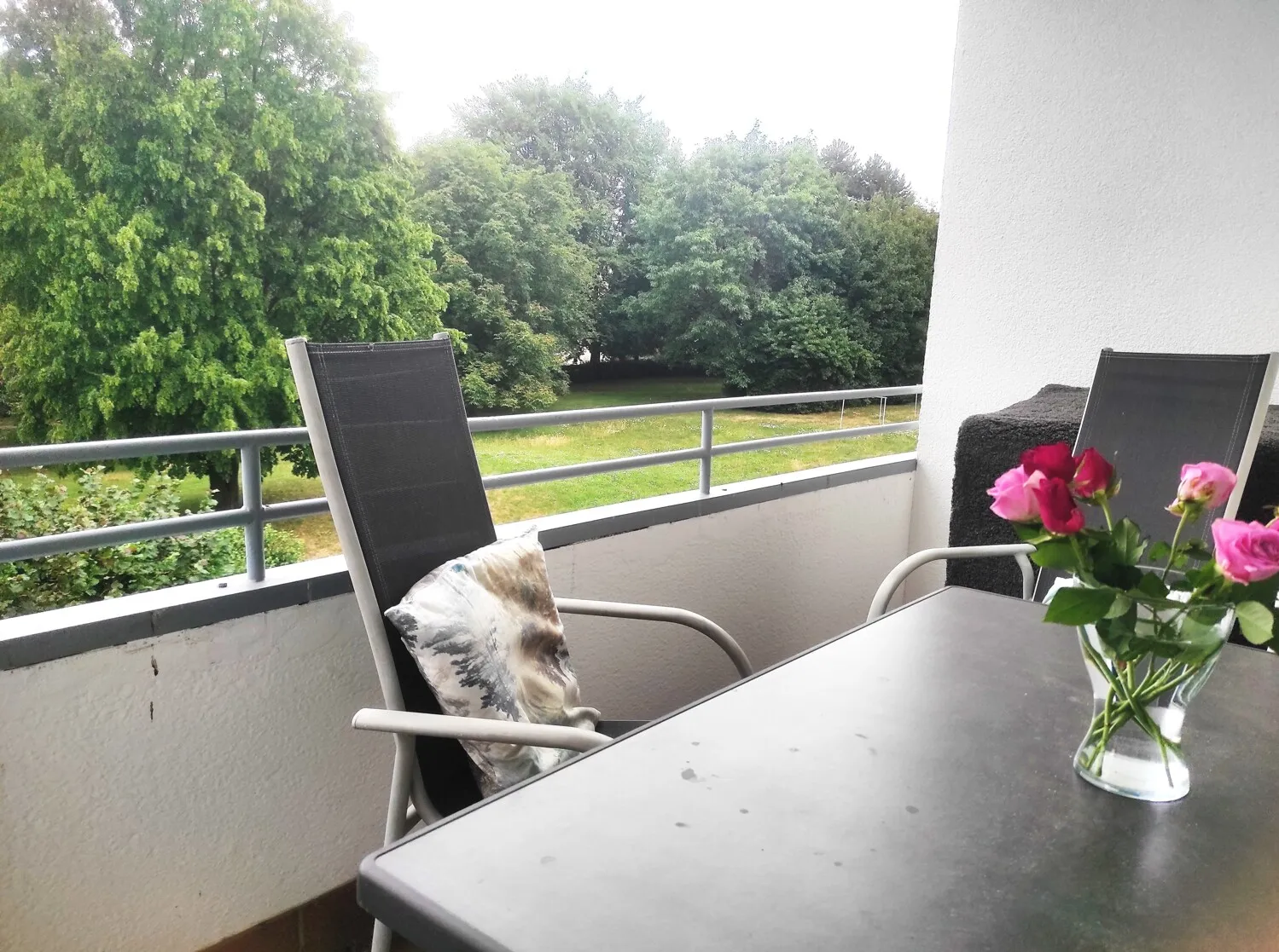 Balkon & Blick ins Grüne
