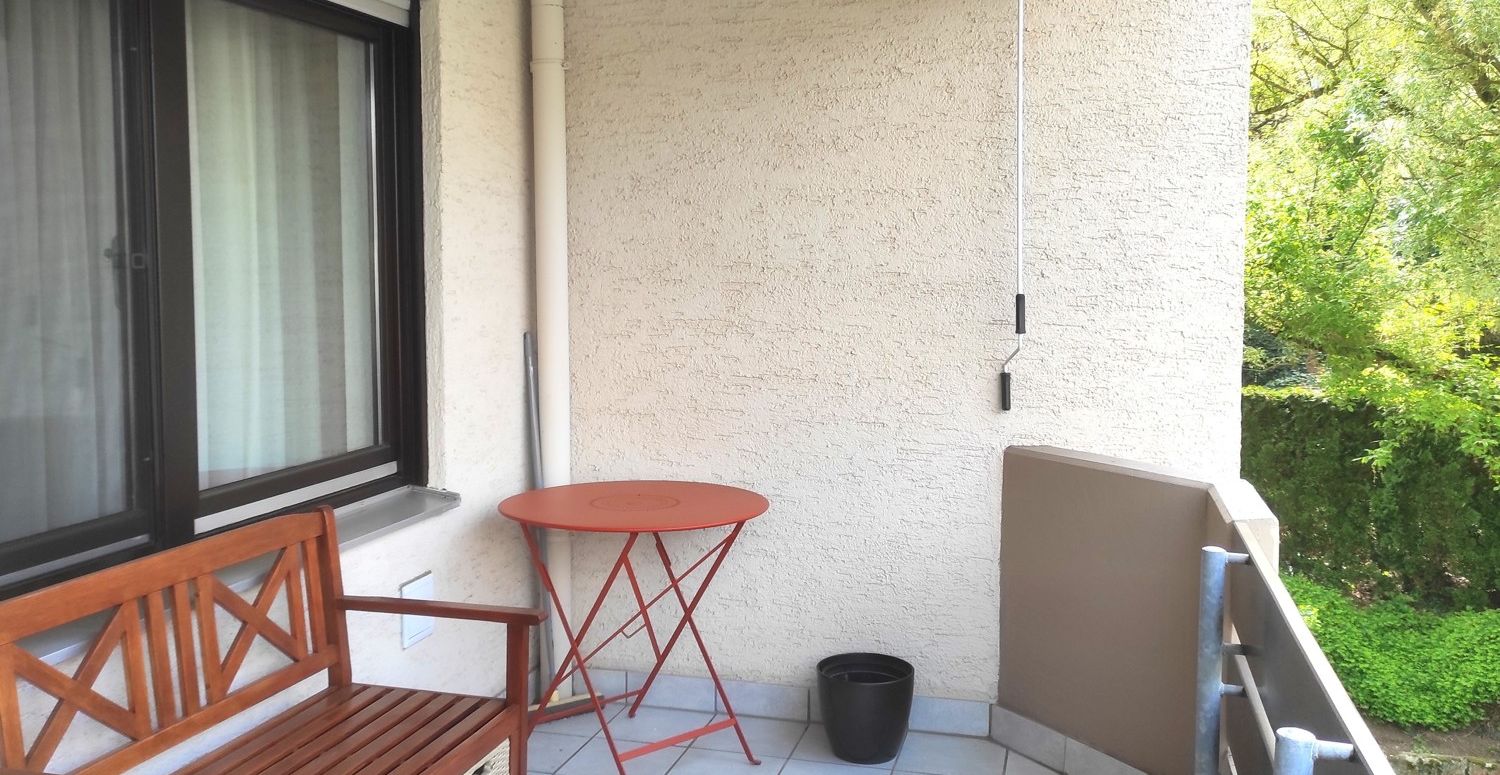 großzügiger Balkon