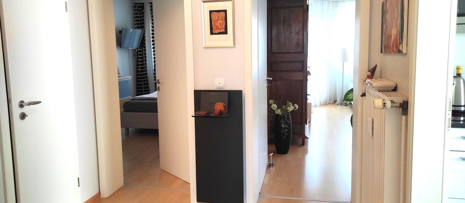 Diele mit Wohn & - Schlafzimmer