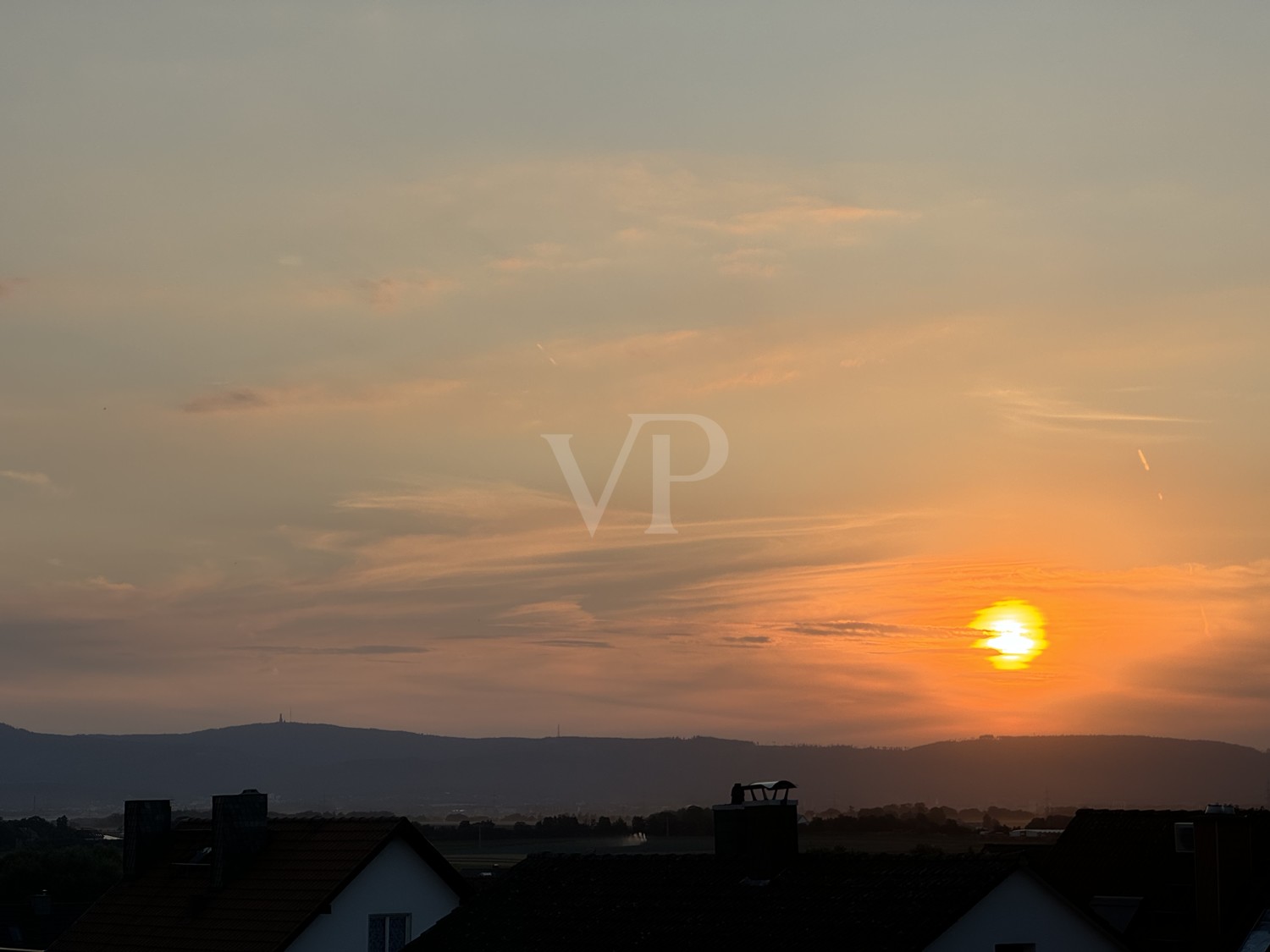 Taunus-Fernblick vom Dachbalkon