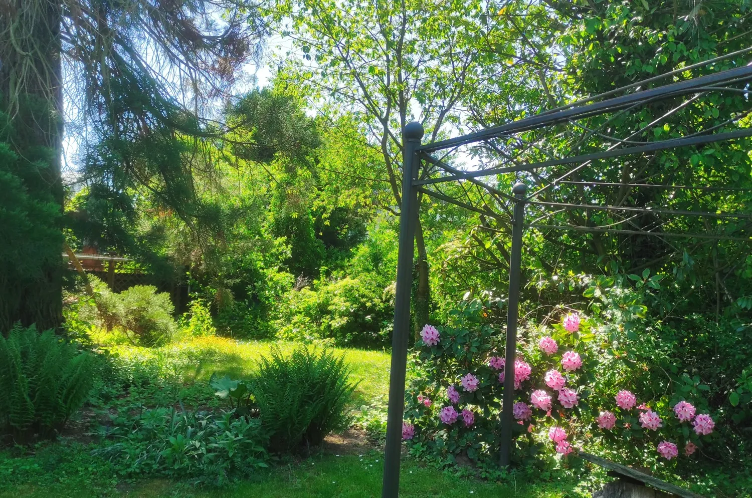 Blick von der Terrasse aus
