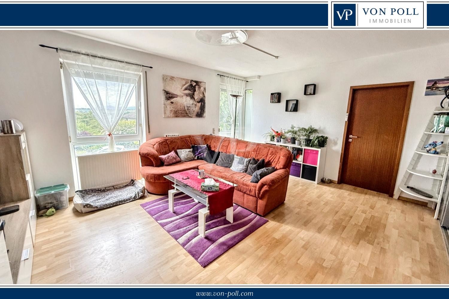 Schöne vermietete Zweizimmerwohnung
