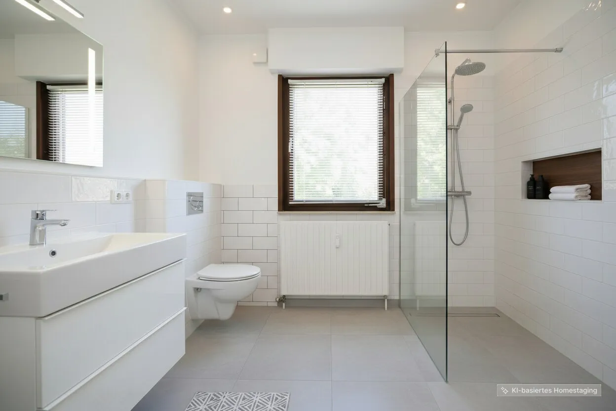 Badezimmer OG visualisiert