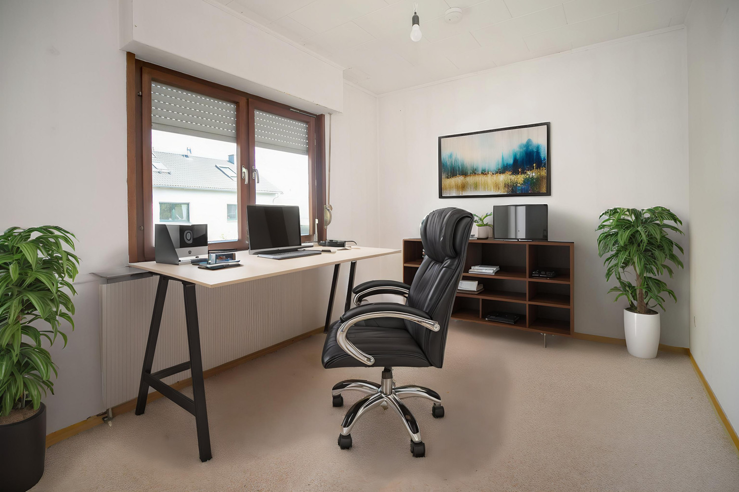 Arbeitszimmer OG-Visualisiert