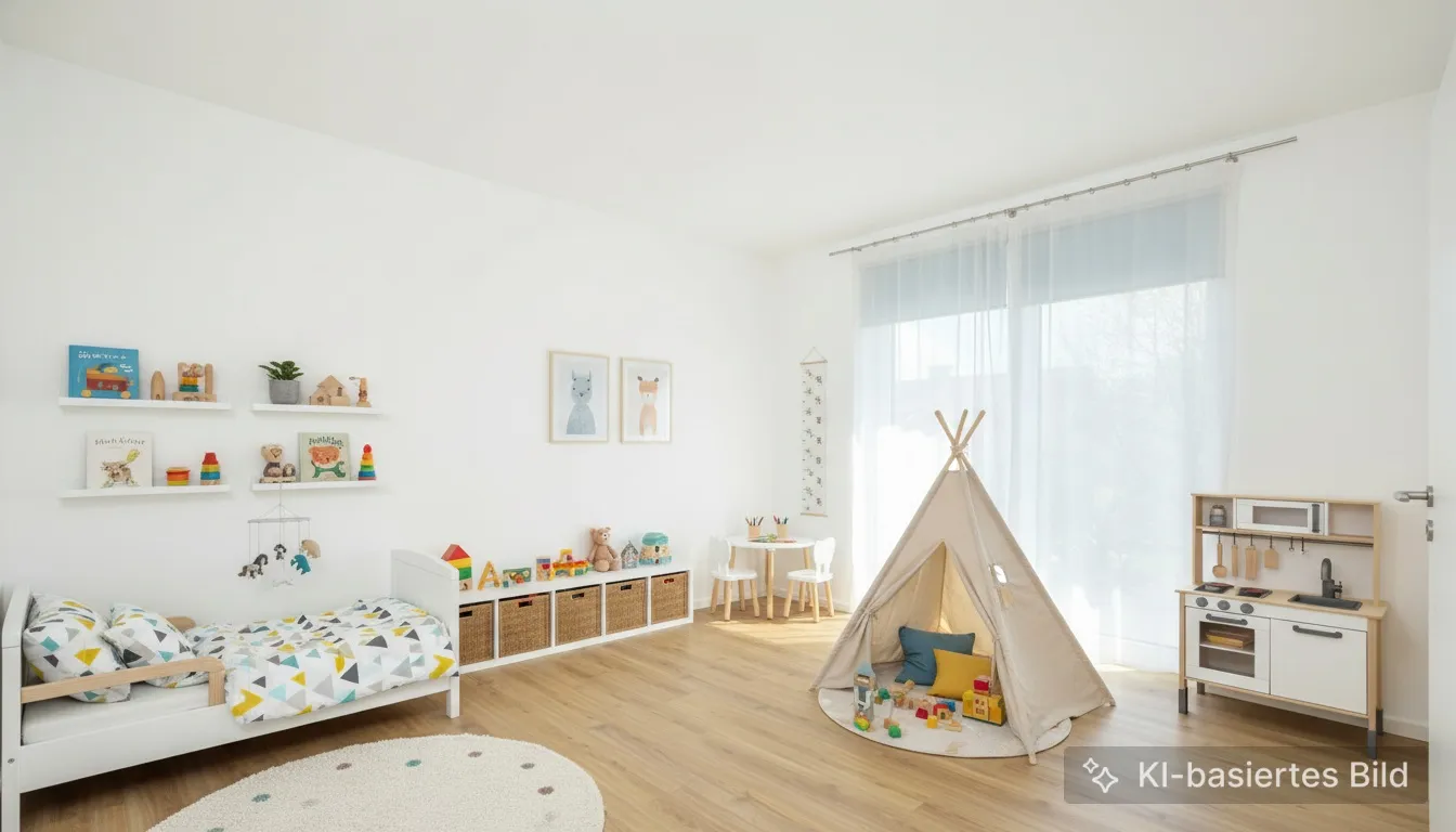 Kinderzimmer visualisiert