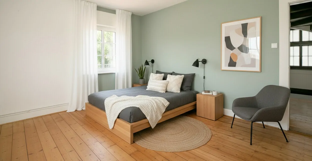 Schlafzimmer 1. OG visualisiert