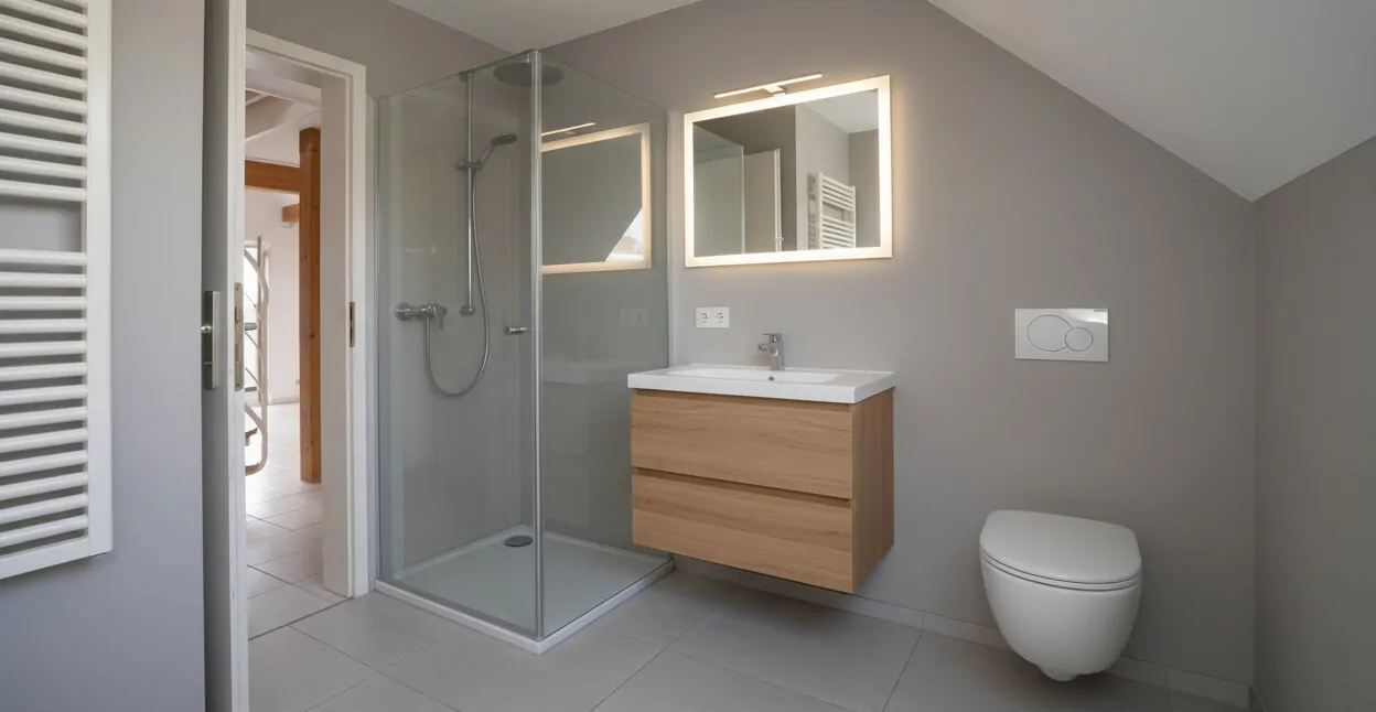 Badezimmer - visualisiert