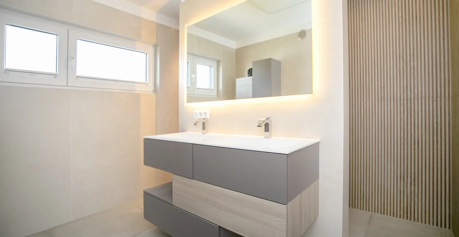 Badezimmer Dachgeschoss