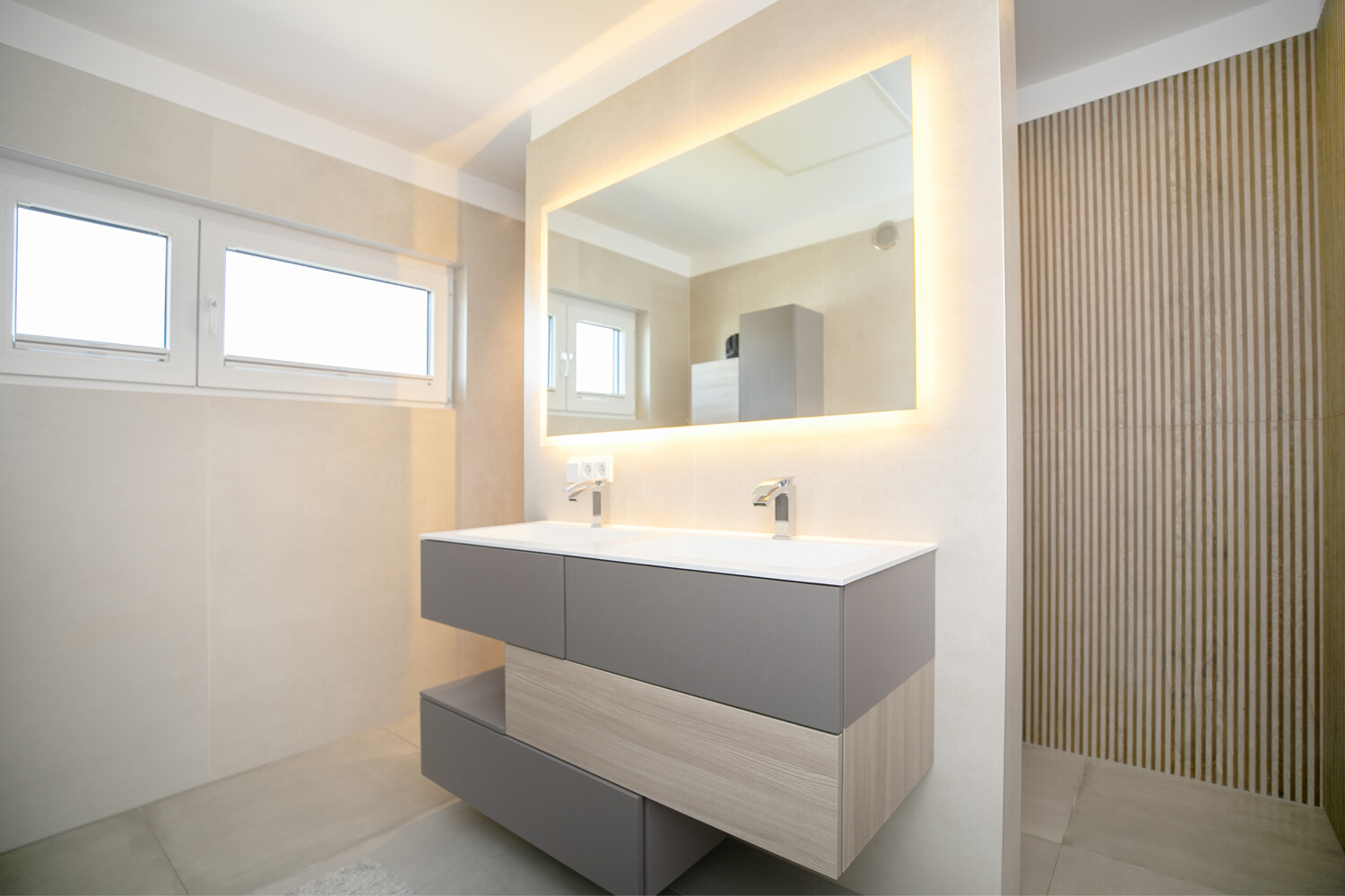 Badezimmer Dachgeschoss