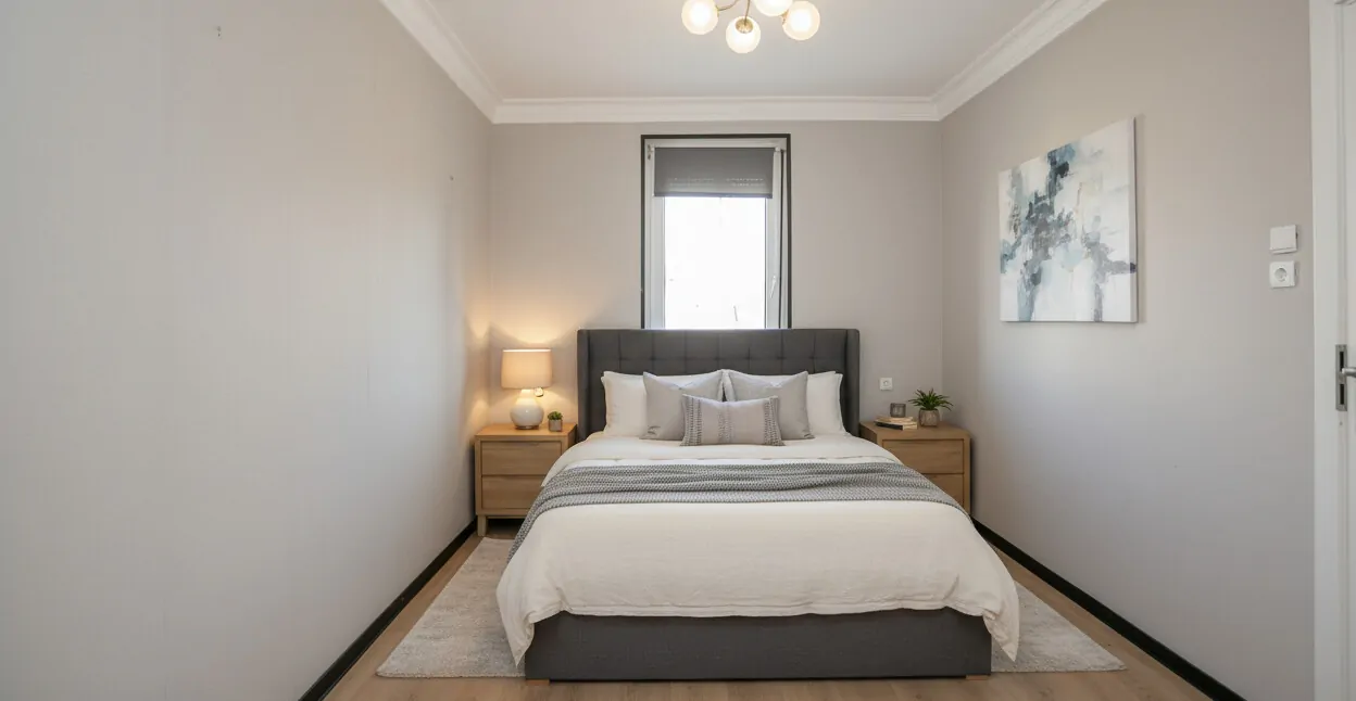 Schlafzimmer visualisiert