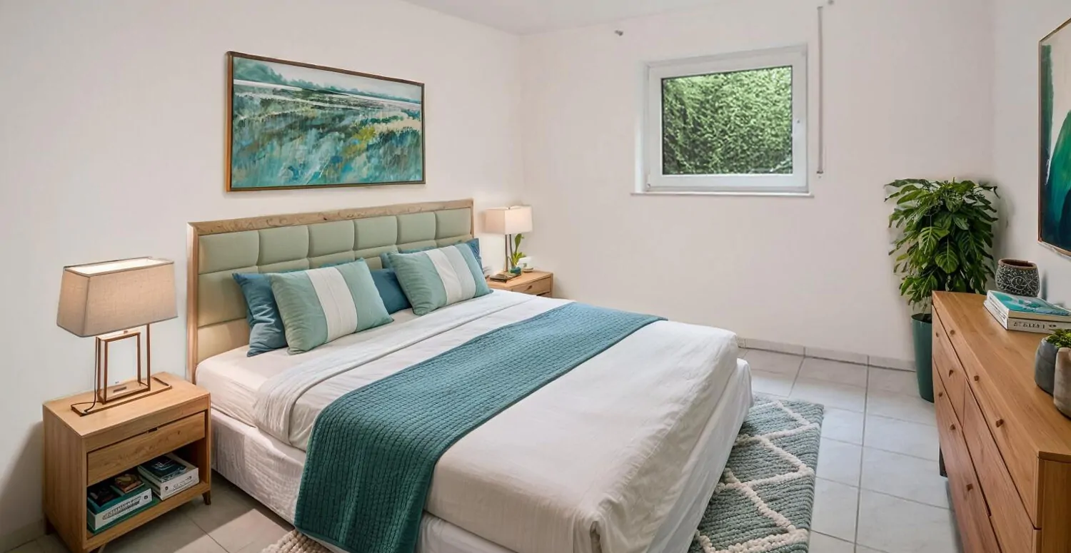 Schlafzimmer Einliegerwohnung-Visualisierung