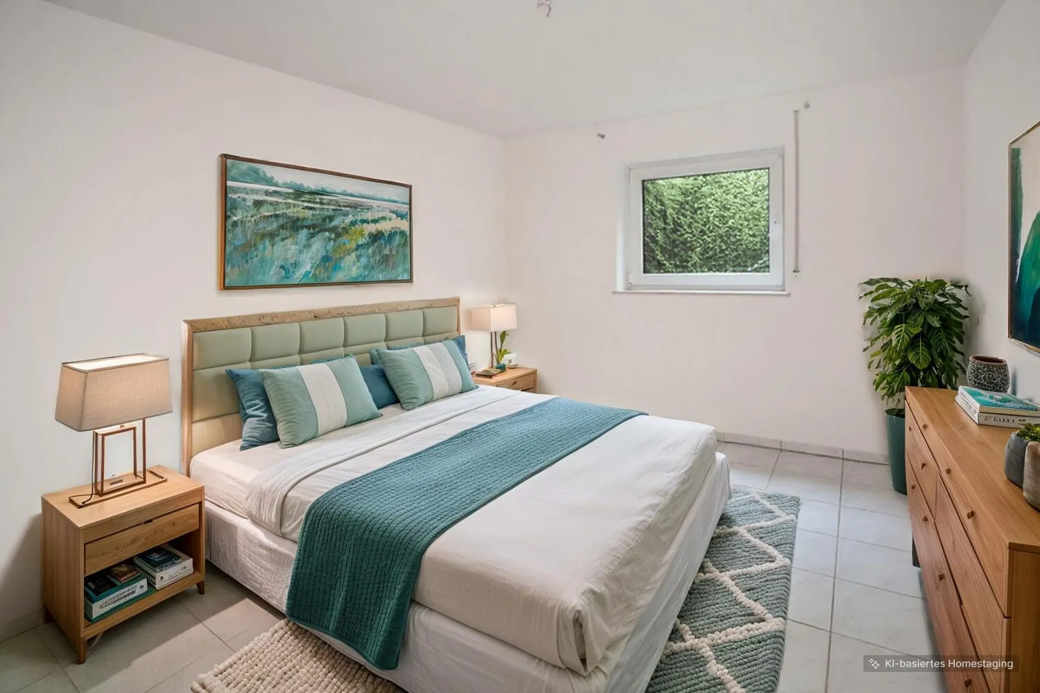 Schlafzimmer Einliegerwohnung-Visualisierung