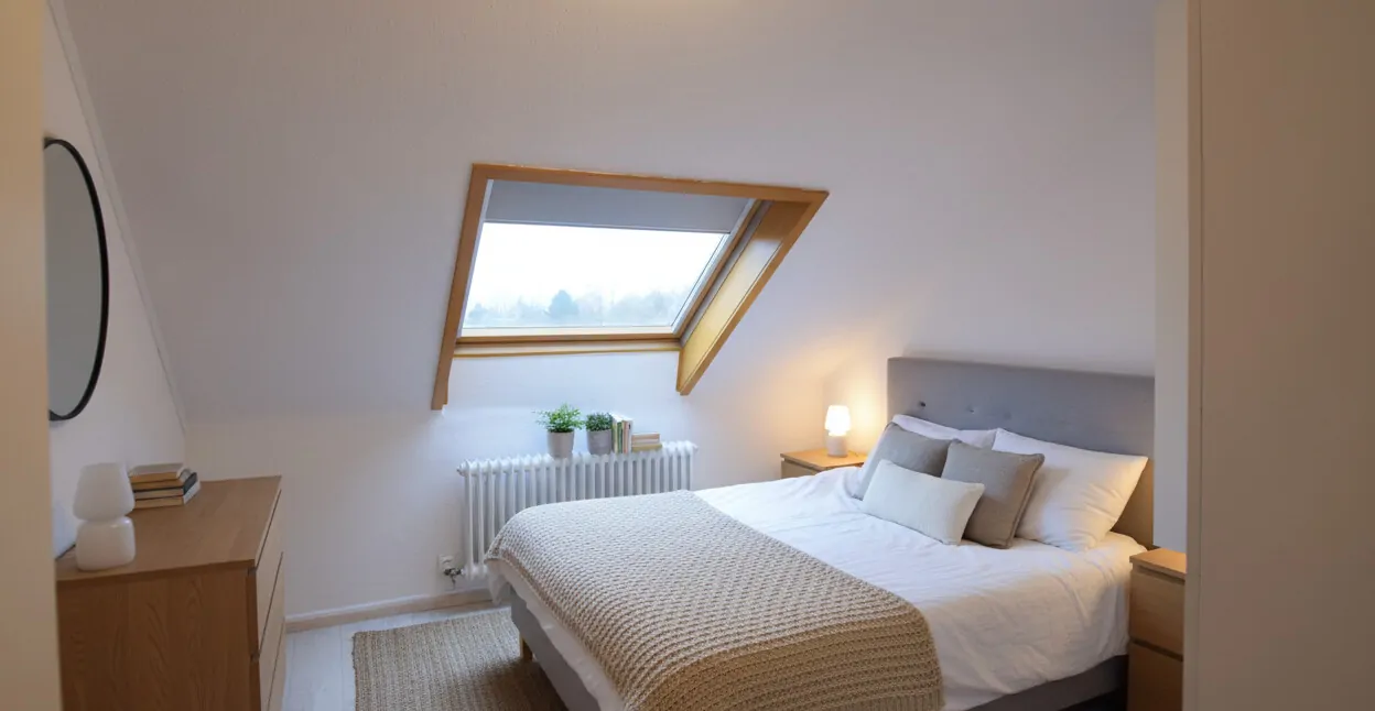 Schlafzimmer visualisiert