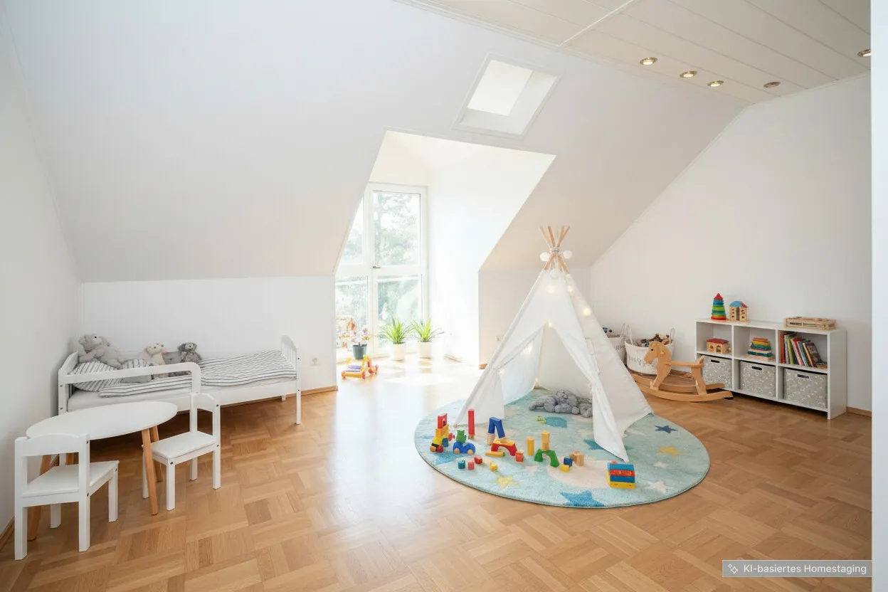 Kinderzimmer-Visualisiert