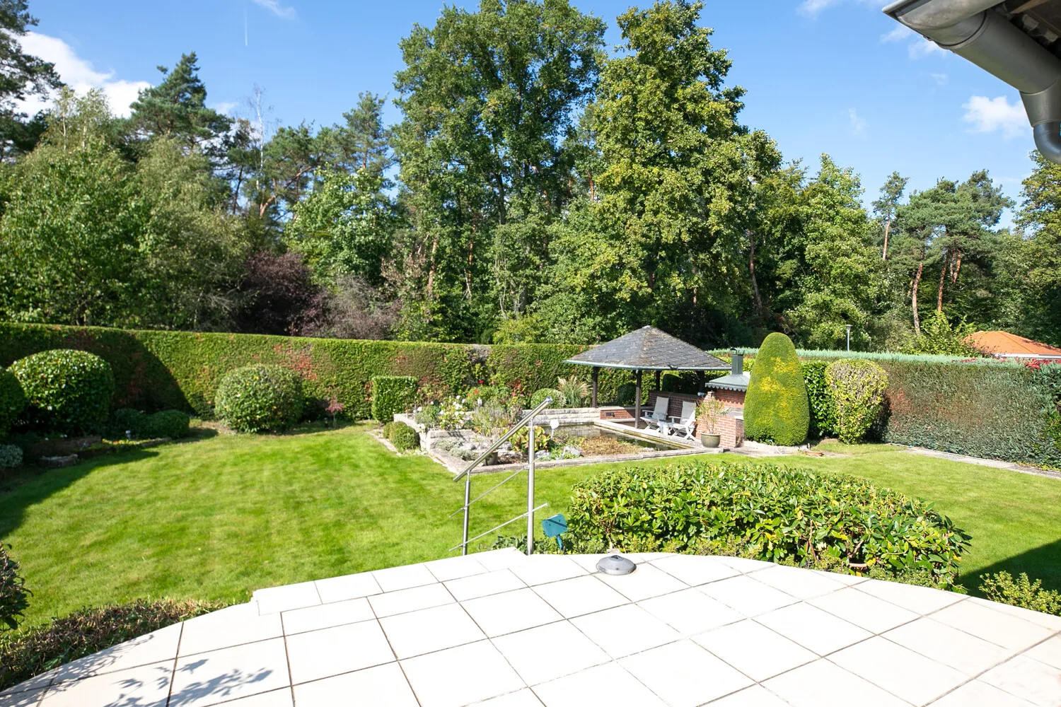 Blick von der Terrasse