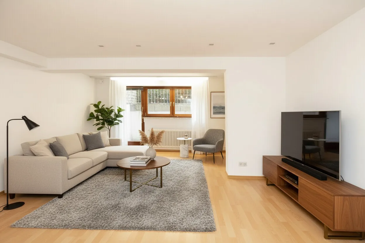 Zimmer Kellergeschoss -visualisiert