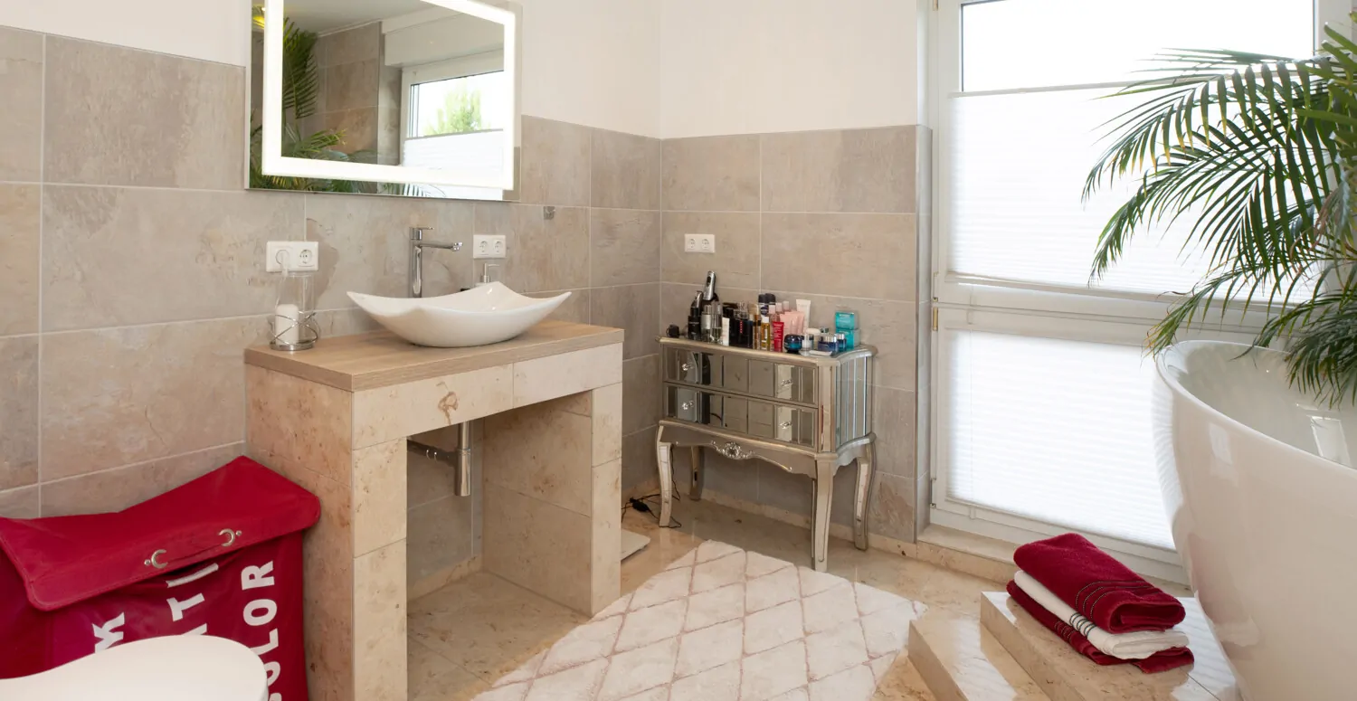 Wannenbad Obergeschoss