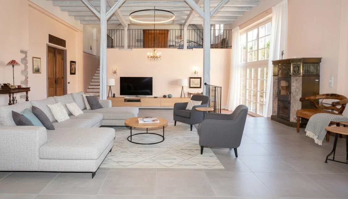 Wohnbereich-visualisiert