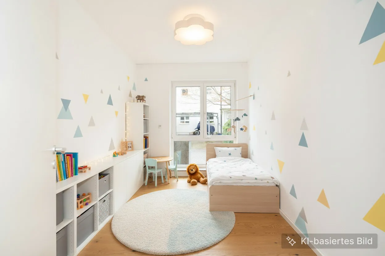 Kinderzimmer visualisiert