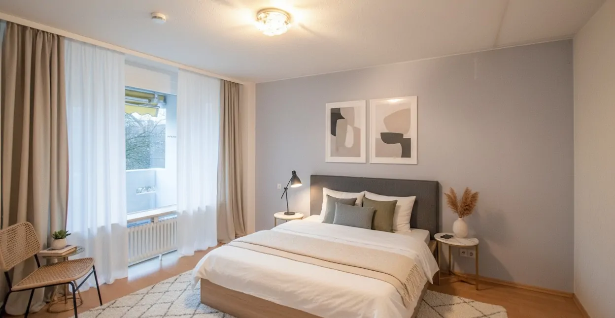 Schlafzimmer-visualisiert