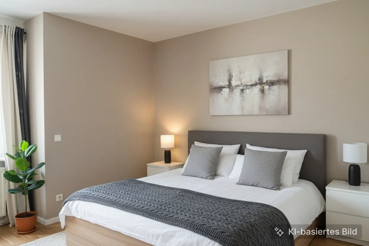 Schlafzimmer visualisiert