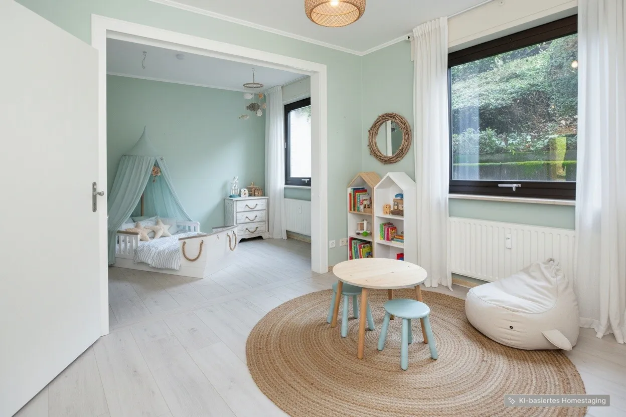 Kinderzimmer visualisiert