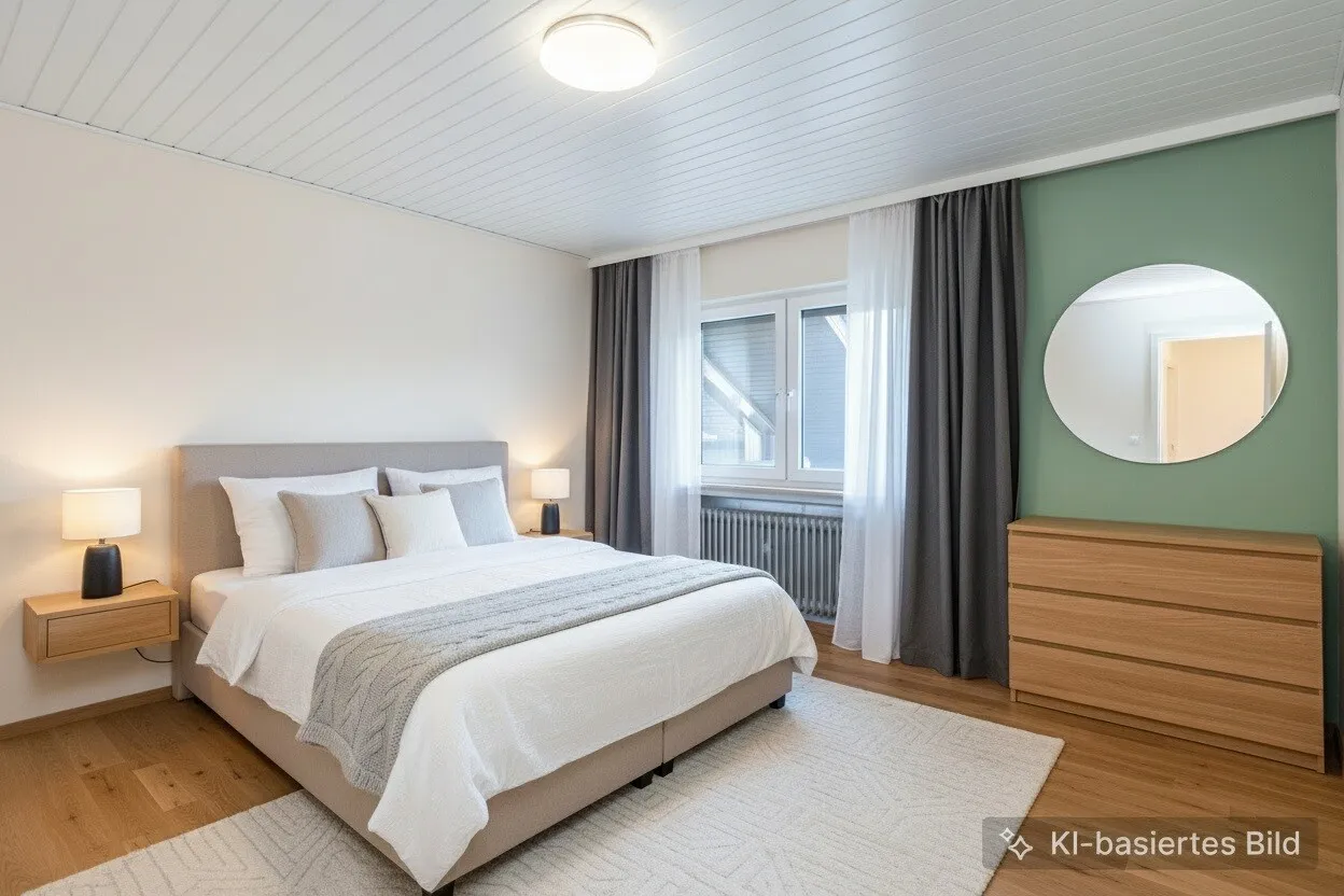 Schlafzimmer- visualisiert