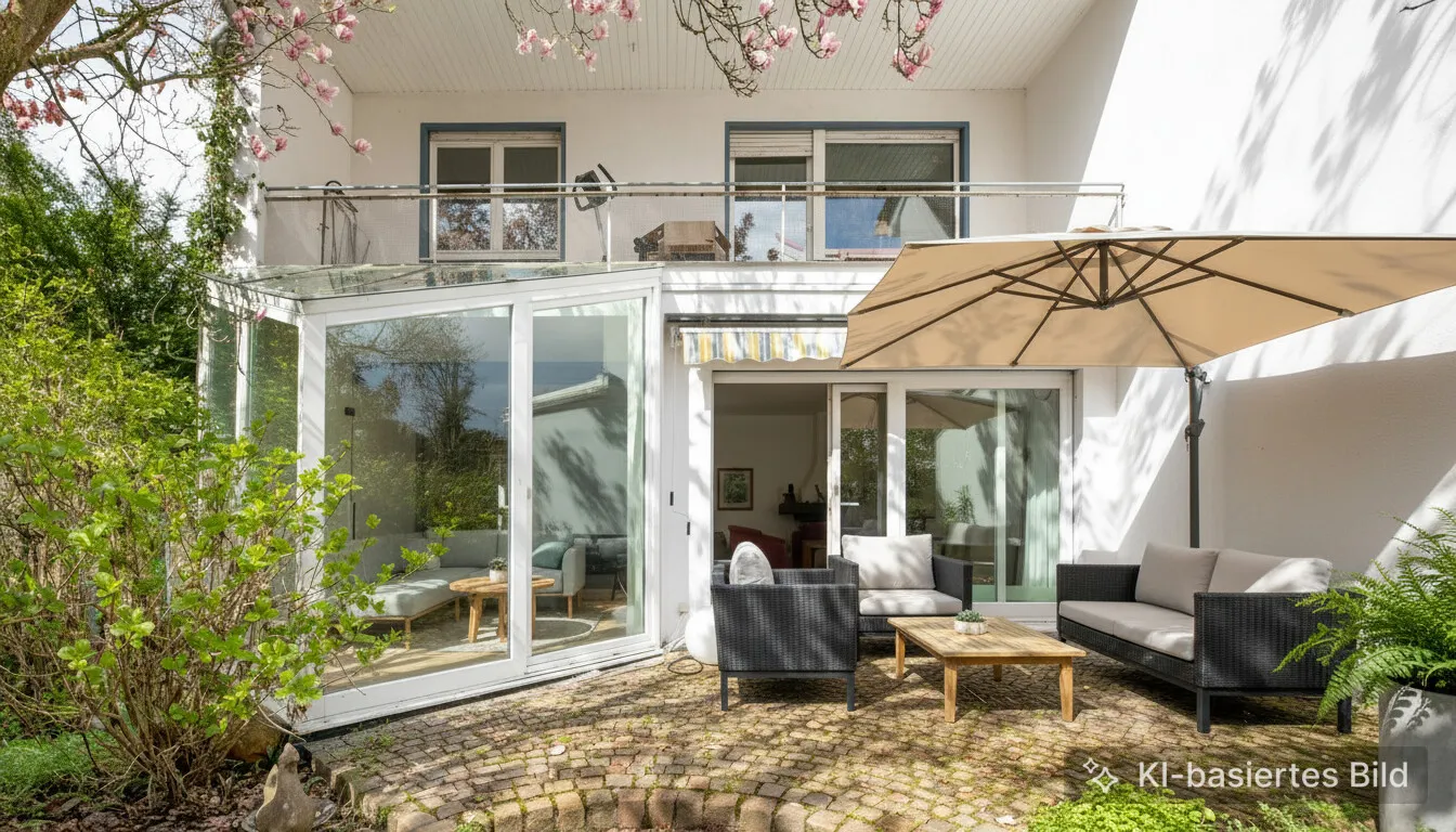 Terrasse visualisiert
