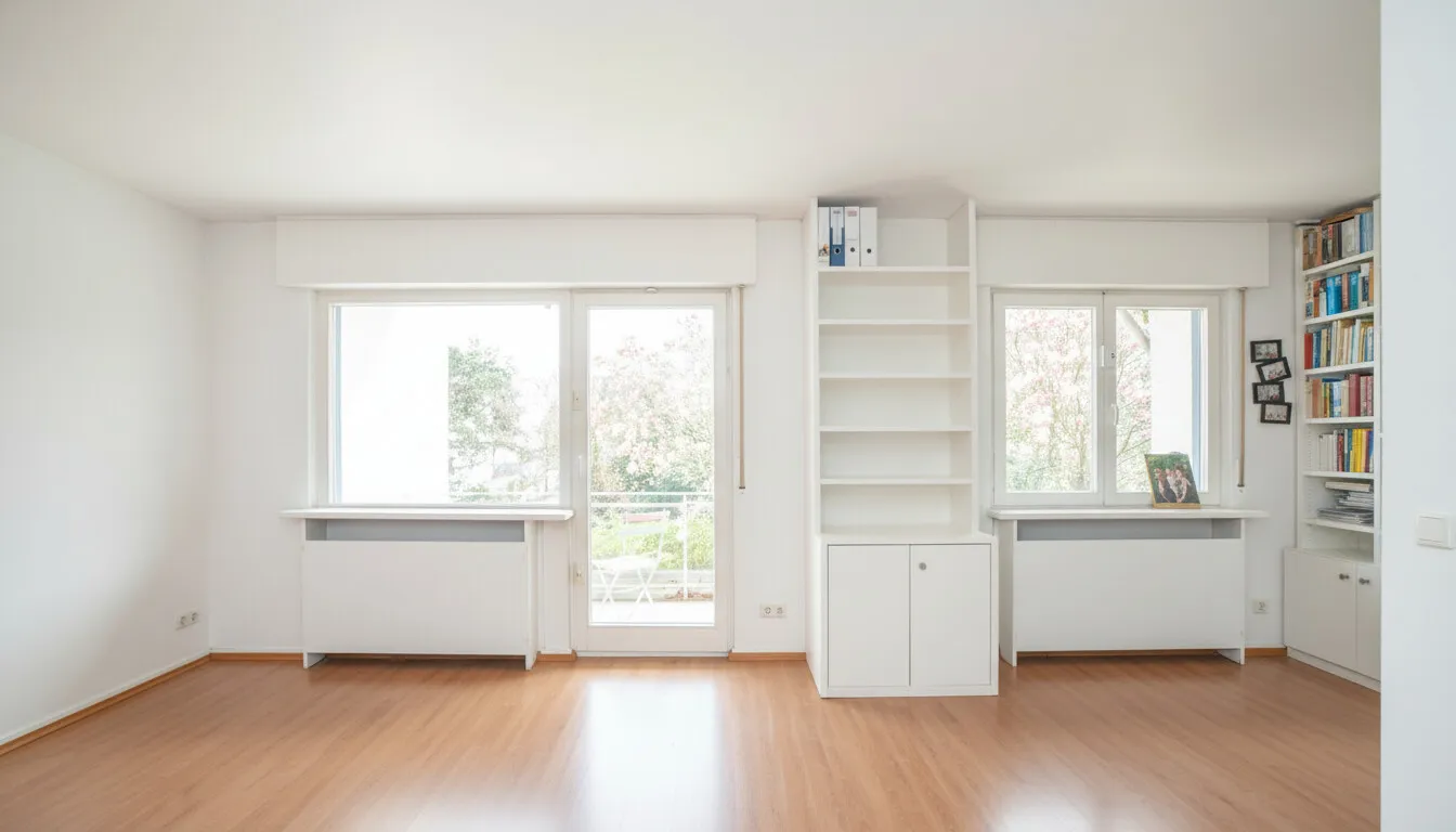 Arbeitszimmer leer