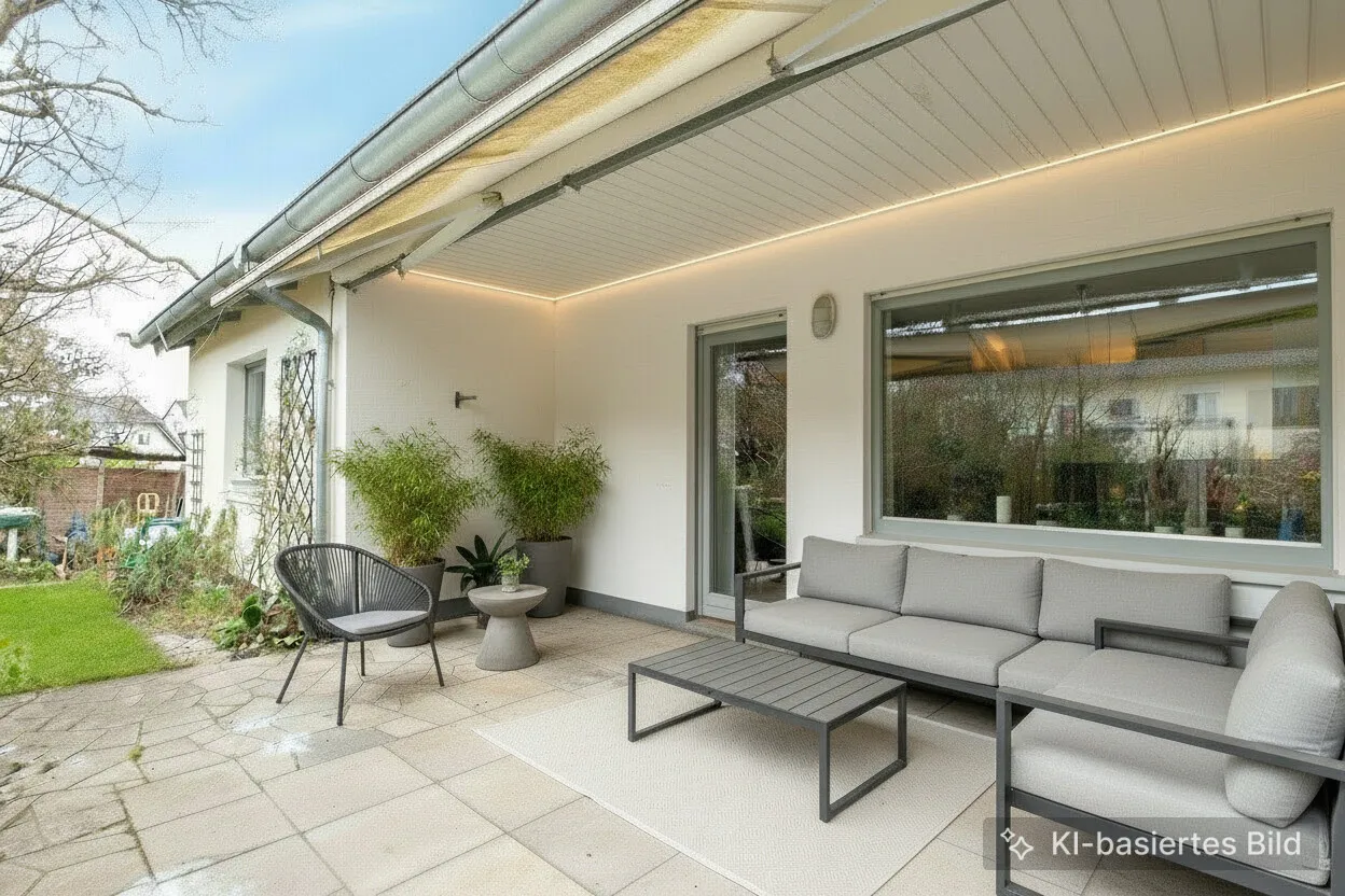 Terrasse visualisiert