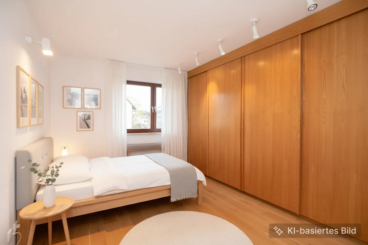 Schlafzimmer 1. OG visualisiert