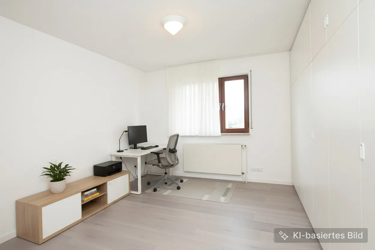 Arbeitszimmer 1.OG visualisiert