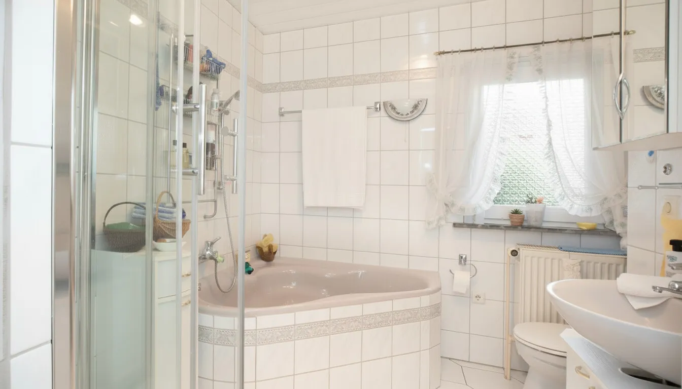 Badezimmer Ansicht 1