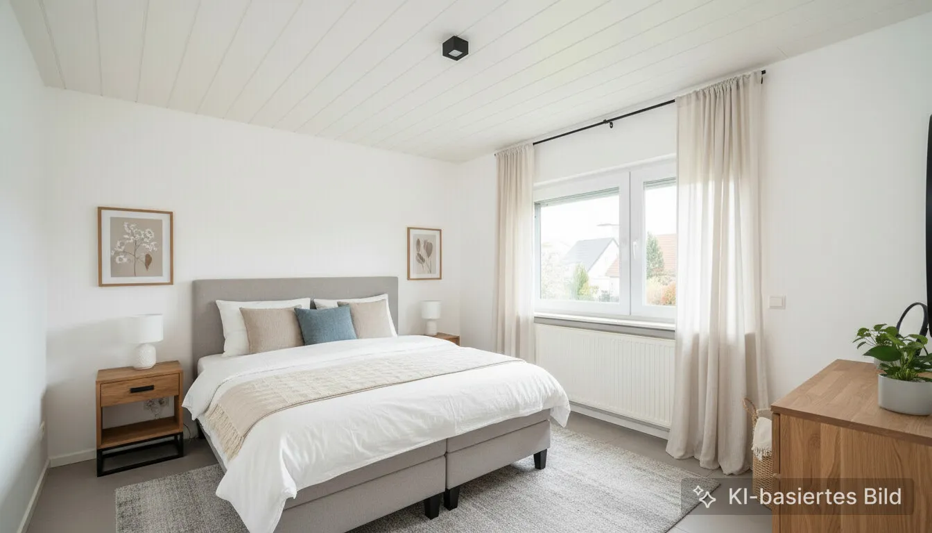 Schlafzimmer visualisiert