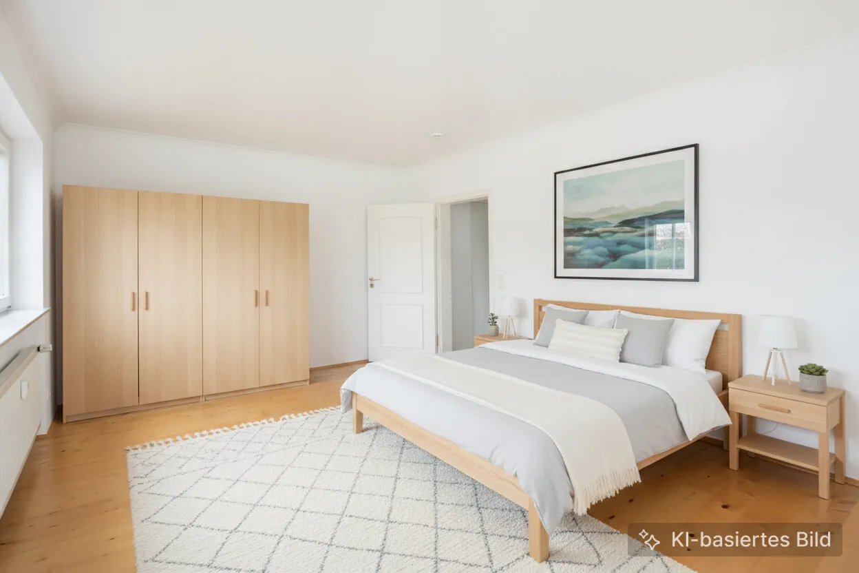 Schlafzimmer visualisiert