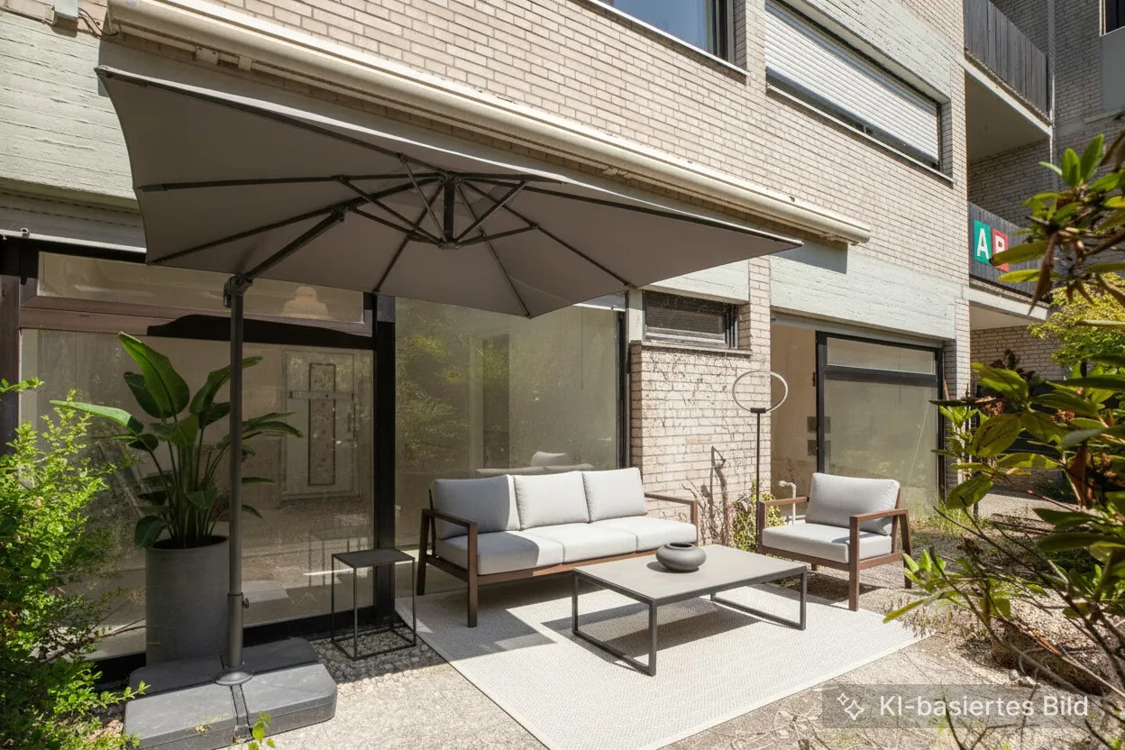 Terrasse visualisiert
