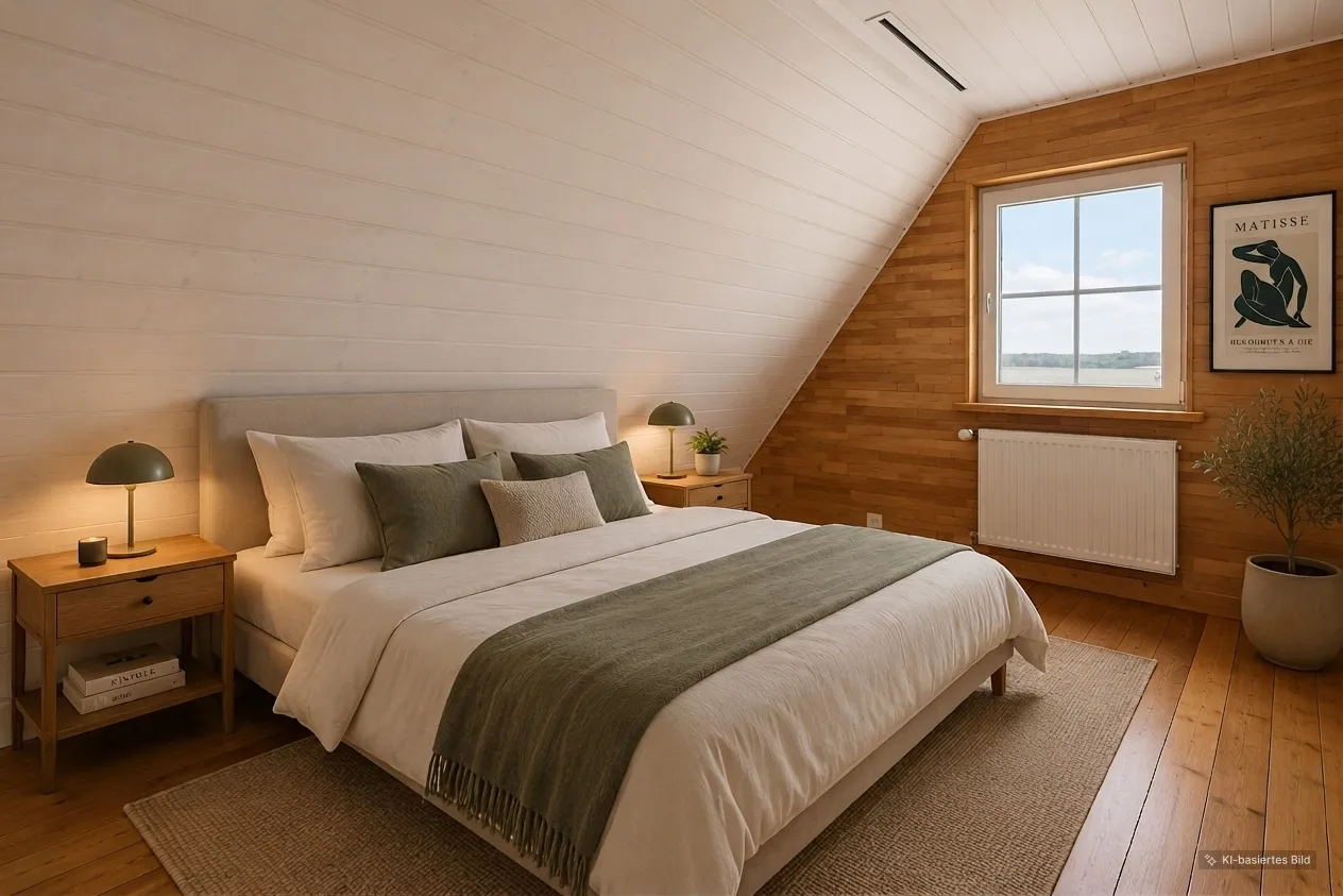 Schlafzimmer OG visualisiert