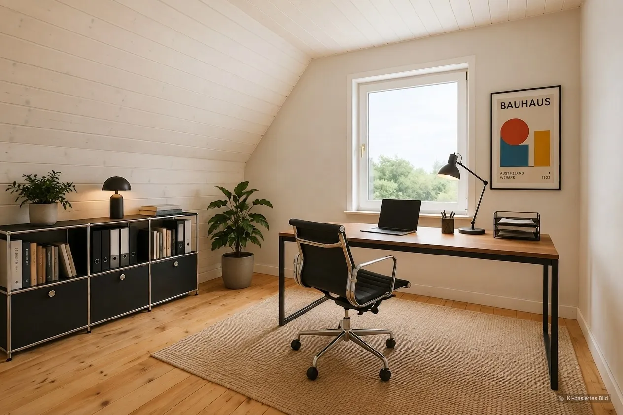 Arbeitszimmer OG visualisiert