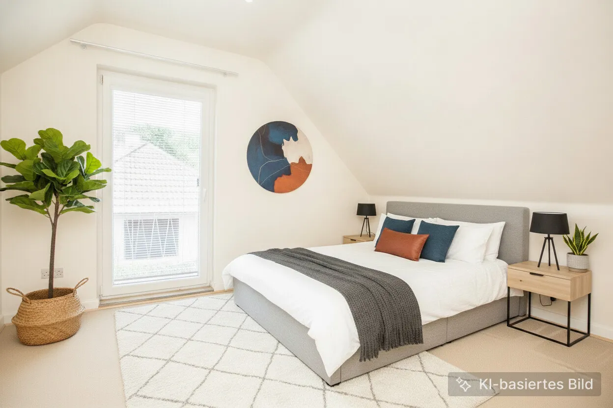 OG Schlafzimmer visualisiert